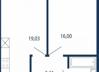 Продаю 1-ком. квартиру, 44.9 м2, Сестрорецк, улица Инструментальщиков, 18