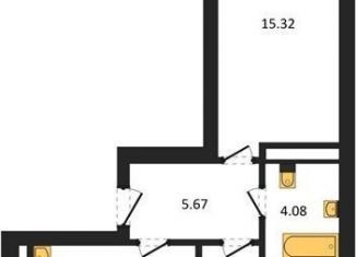 Продаю 2-ком. квартиру, 56.6 м2, Калининград