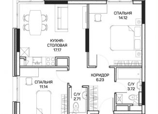 Продажа 2-комнатной квартиры, 54.7 м2, Москва, метро Медведково, улица Корнейчука, 27