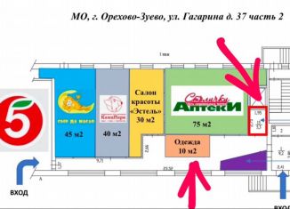 Сдача в аренду торговой площади, 13 м2, Орехово-Зуево, улица Гагарина, 37