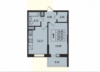 Продаю 1-ком. квартиру, 39.4 м2, Ульяновская область