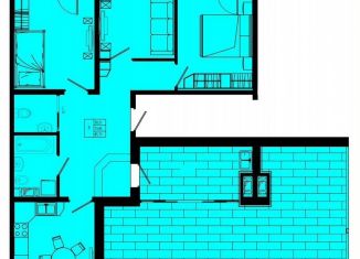 Продаю 3-комнатную квартиру, 85.7 м2, Коммунар, Железнодорожная улица, 41к1