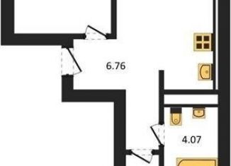 Продаю 2-комнатную квартиру, 55.8 м2, Калининград, Ленинградский район, улица Героя России Катериничева, 9к2