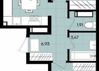 Продажа двухкомнатной квартиры, 62.9 м2, Краснодар, Народная улица, 20, микрорайон Сады Калинина