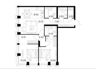 Продам 3-комнатную квартиру, 79 м2, Москва, метро Водный стадион