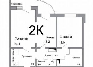 Продам 2-комнатную квартиру, 97.7 м2, Кисловодск, проспект Победы, 43А