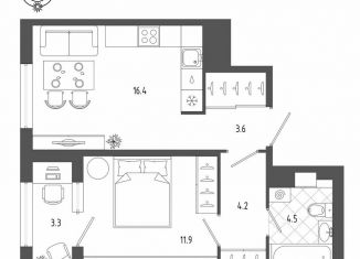 Продается 1-комнатная квартира, 89.5 м2, Санкт-Петербург, Измайловский бульвар, 11, Адмиралтейский район