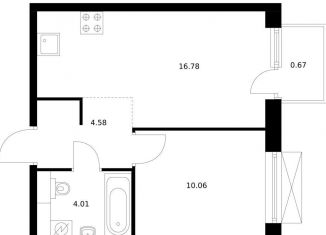 Продажа 1-комнатной квартиры, 36.1 м2, Владивосток, Первореченский район