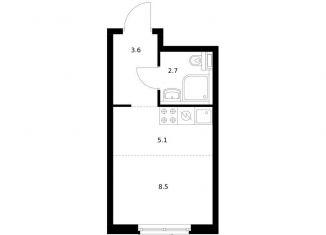 Продается квартира студия, 19.7 м2, Ярославль