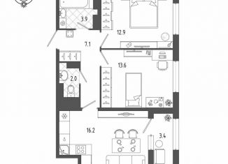 Продажа 2-ком. квартиры, 31.3 м2, Санкт-Петербург, Измайловский бульвар, 11, Адмиралтейский район