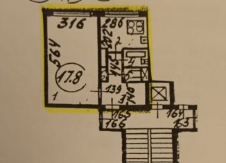 Продается 1-ком. квартира, 32.3 м2, Санкт-Петербург, улица Ушинского, 39к3, Калининский район