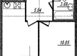 1-ком. квартира на продажу, 35.5 м2, Санкт-Петербург, муниципальный округ Гавань, проспект Крузенштерна, 4