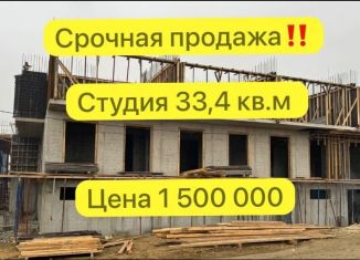 Продается квартира студия, 33.4 м2, Дагестан, проспект Насрутдинова, 168