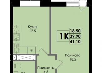 Продажа однокомнатной квартиры, 41 м2, Ростов-на-Дону, Ленинский район