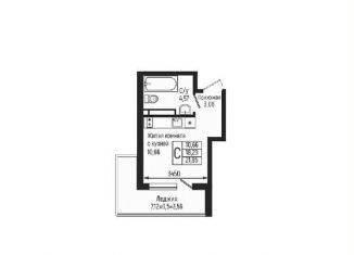 Продаю квартиру студию, 21.9 м2, село Небуг