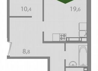 Продаю 3-ком. квартиру, 63.1 м2, Томская область