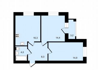 Продажа 2-комнатной квартиры, 59.5 м2, Владимирская область, Советская улица, 61