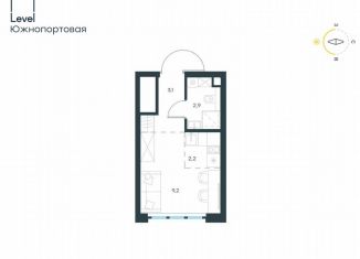 Продается квартира студия, 17.4 м2, Москва