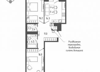 Продам 2-комнатную квартиру, 68 м2, Санкт-Петербург, Измайловский бульвар, 11, муниципальный округ Измайловское