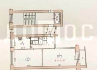 Продается 2-ком. квартира, 52.5 м2, Екатеринбург, метро Площадь 1905 года, улица Папанина, 7