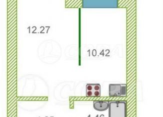 Продаю квартиру студию, 33 м2, Тюмень, улица Василия Севергина, 2к2