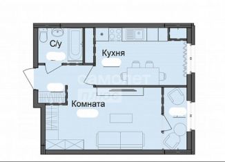 Продам 1-ком. квартиру, 28.4 м2, Волгоград, улица Покрышкина, 6